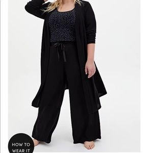 Torrid Super Soft Wide Leg Pj bottoms